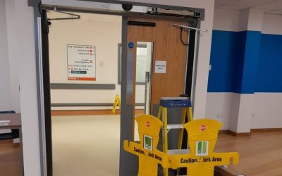 Automatic Swing Door Repair – Peterborough City Hospital