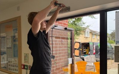 Automatic Swing Door installation for NHS Trust – Kings Lynn
